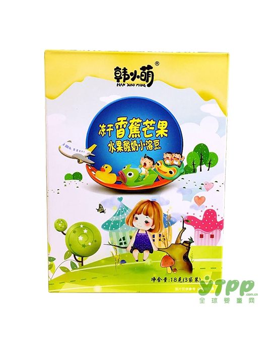 韩小萌小零食 大众所喜爱的婴童食品品牌