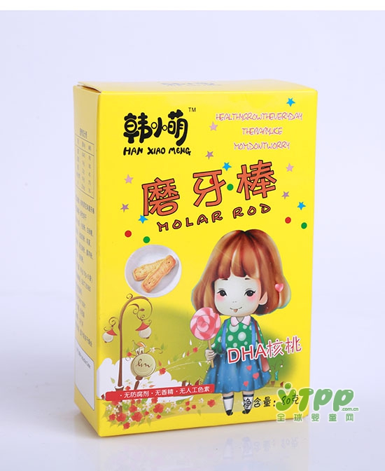 韩小萌小零食 大众所喜爱的婴童食品品牌