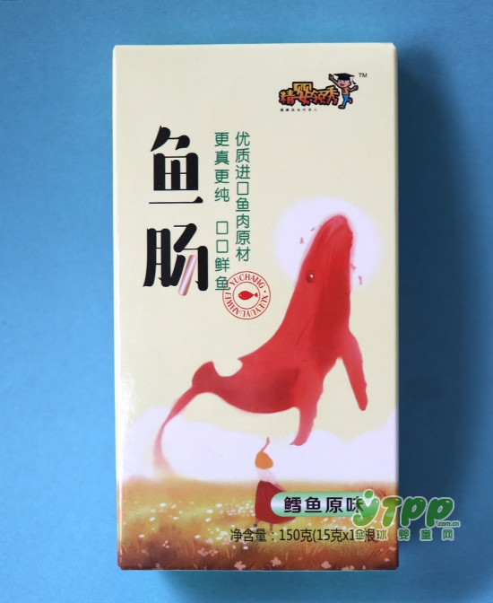 精婴领秀鳕鱼味鱼肠   宝宝也能吃的小零食