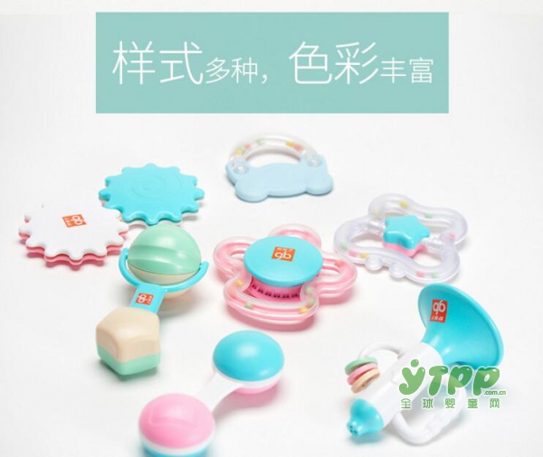 童年快乐时光 好孩子婴儿益智手摇铃来相伴
