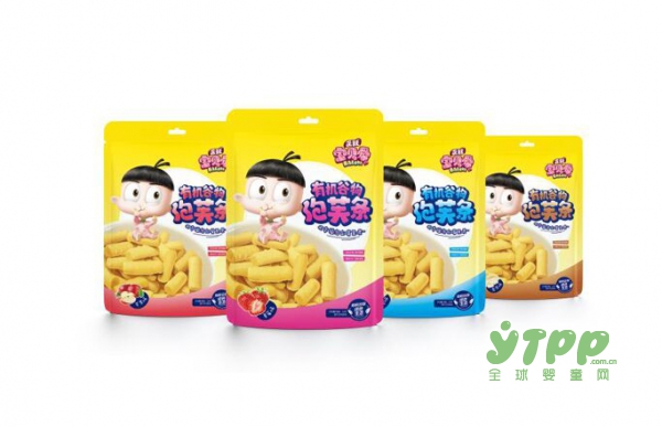 正旺宝贝爱DHA有机谷物泡芙条   满足宝宝多种营养需求