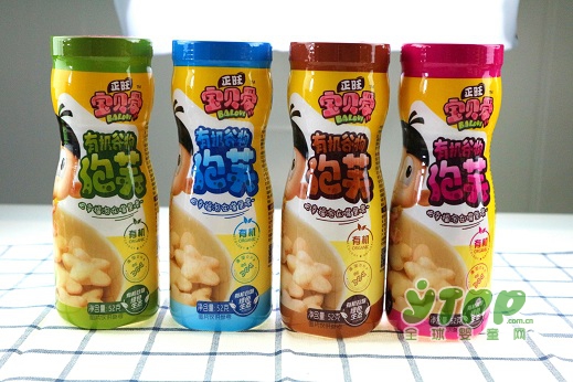 正旺宝贝爱DHA有机谷物泡芙条   满足宝宝多种营养需求