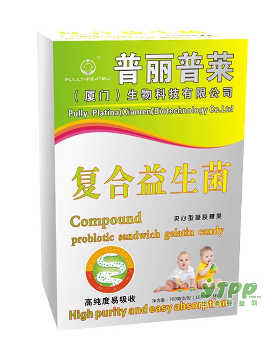 PULLY PLATINA凝胶糖果-益生菌 呵护宝宝健康成长