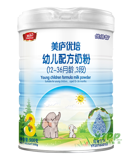 美庐优培婴幼儿配方奶粉  聚焦肠道改善•促进肠道健康