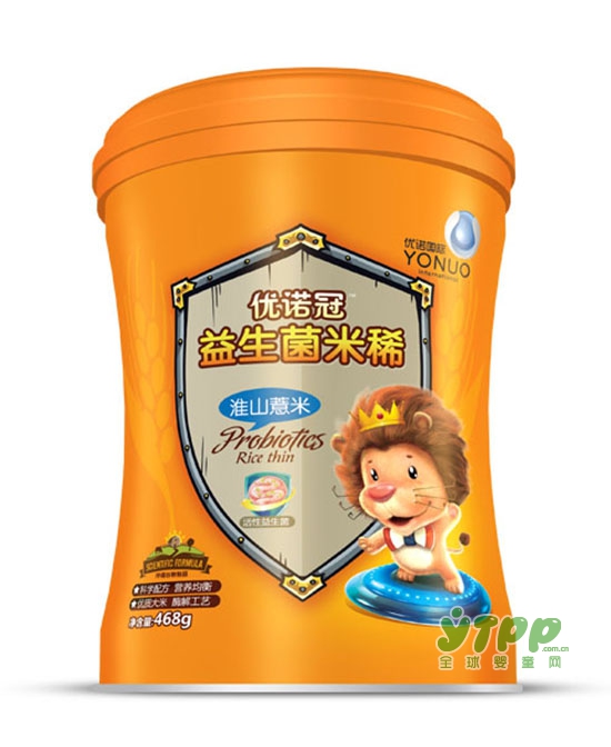 宝宝辅食期吃什么好 优诺冠益生菌米稀好营养更好吸收