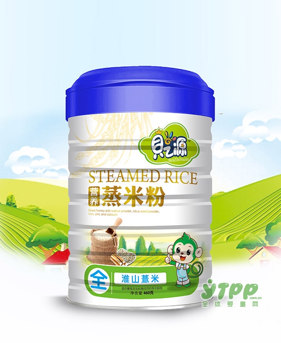 贝之源蒸米粉系列   口味纯正•营养易吸收