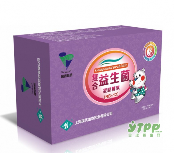 国药集团复合益生菌凝胶糖果 宝宝的健康从“肠”计议