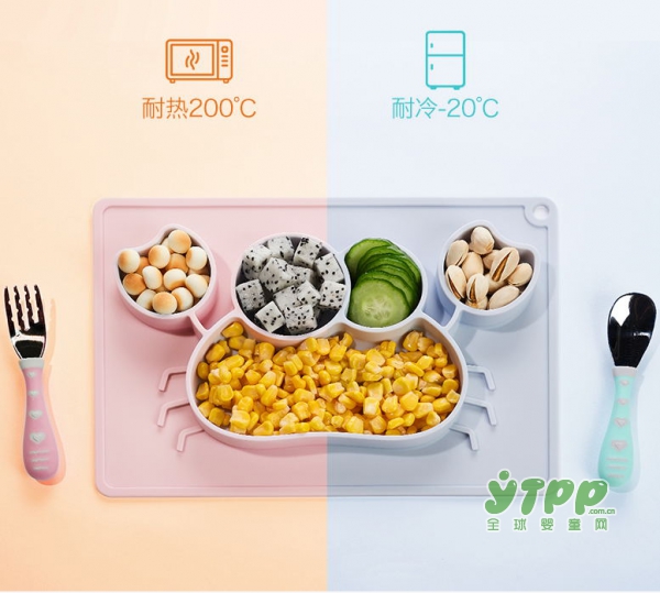 aag宝宝分格餐盘 有了它宝宝从此爱上吃饭