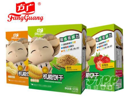 方广宝宝健康营养机能饼干     酥脆可口很容易消化