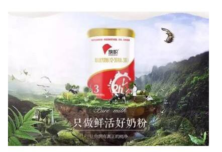 旗帜奶粉2小时加工   用速度保鲜奶粉营养