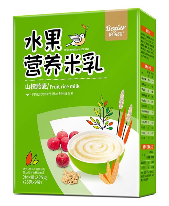 倍滋乐辅食系列：水果营养米乳为什么那么受欢迎   矿物质+维生素呵护宝宝健康