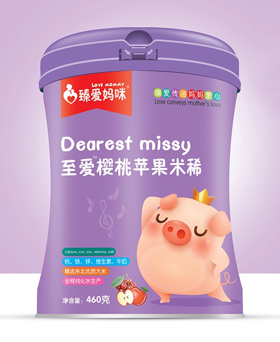 臻爱妈咪营养辅食系列：致爱营养米稀   好消化好吸收更健康哦