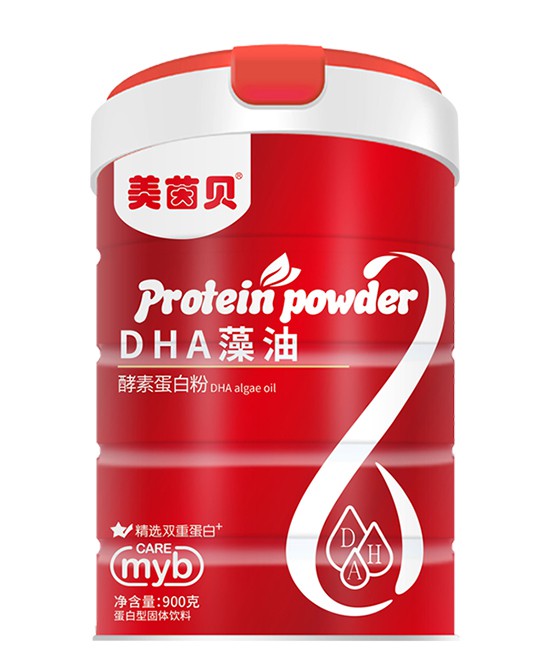 美茵贝酵素蛋白粉营养均衡·口味丰富 为宝宝健康成长助力