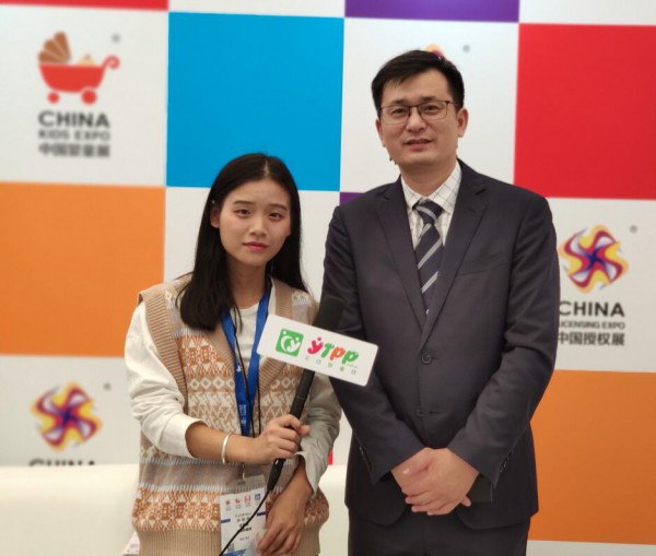 CTE中国玩具展：全球婴童网记者专访江苏明德玩具股份有限公司副总经理—倪锋