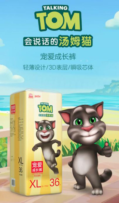 小鹿叮叮TOM猫宠爱成长裤 高端品质·优质守护