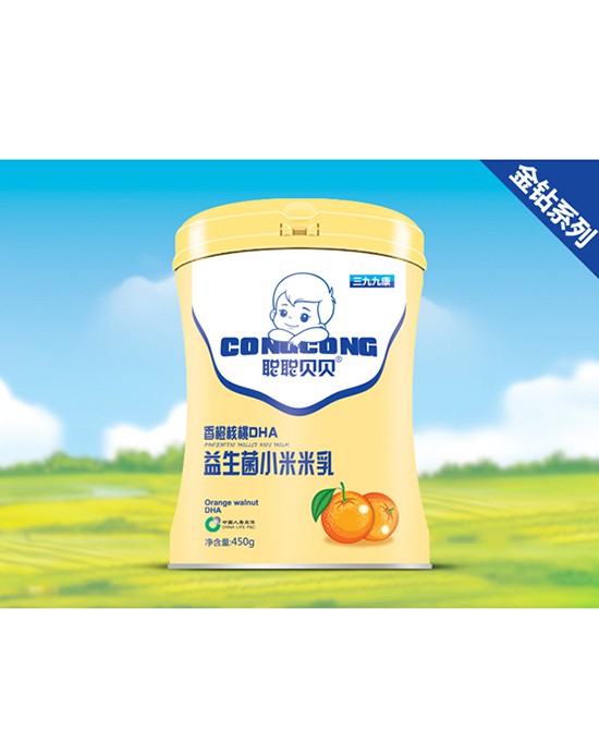 4个月大的宝宝辅食选择什么好？聪聪贝贝益生菌小米米乳、蒸米粉系列口感细腻更适合宝宝