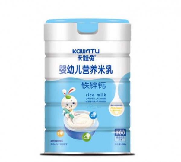 卡娃兔营养米乳  给宝宝科学均衡的营养补充