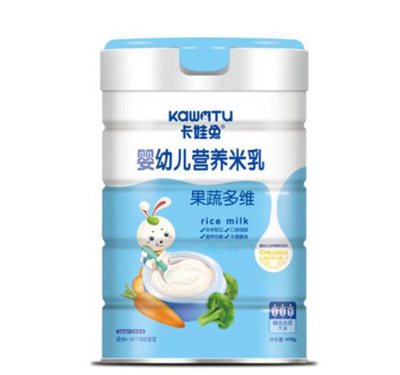 卡娃兔营养米乳  给宝宝科学均衡的营养补充