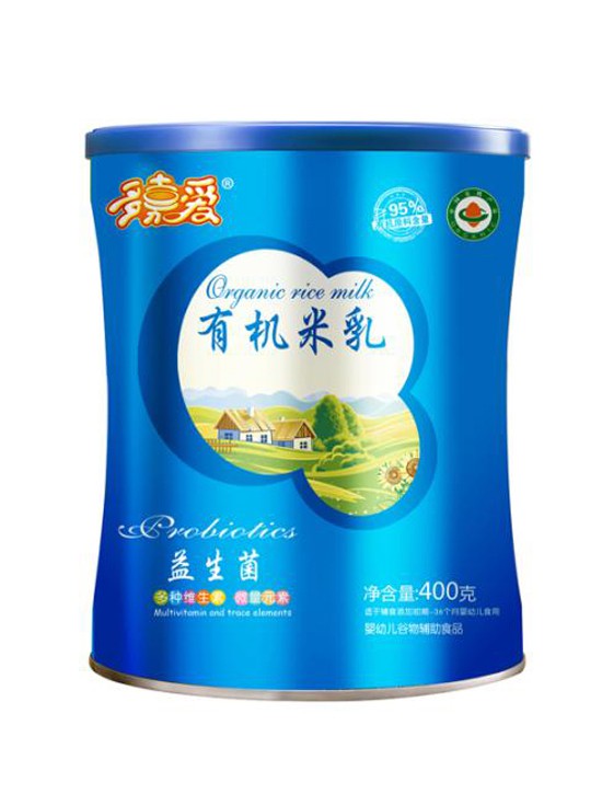 多嘉爱有机米乳有机含量高达95%  营养丰富助力宝宝健康成长