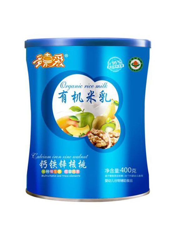 多嘉爱有机米乳有机含量高达95%  营养丰富助力宝宝健康成长