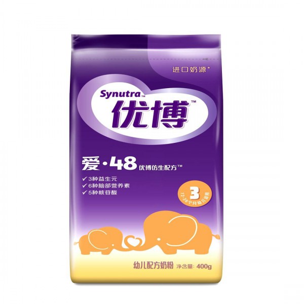 优博奶粉专业配方优质奶源  为宝宝成长带来更好的保护