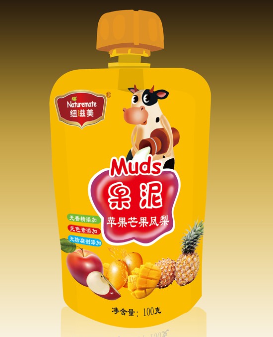 纽滋美果蔬泥多种新鲜水果  为宝宝补充每日所需营养成分