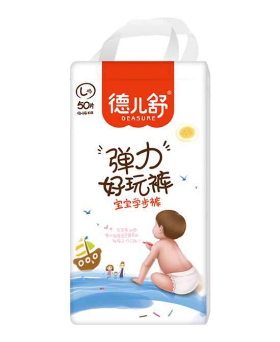 德儿舒弹力好玩裤舒适亲肤·透软贴身 宝宝学步阶段好选择
