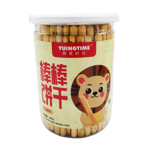育英时光棒棒饼干三种口味低敏配方  口感酥脆·畅享美味