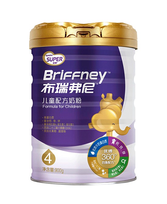 圣元优博布瑞弗尼儿童配方奶粉 满足宝宝的成长所需营养