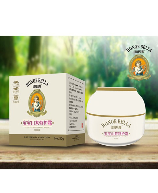 欧娜贝娜宝宝山茶特护霜 冬季肌肤更滋润