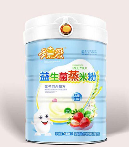 多嘉爱益生菌蒸米粉四大配方，多种营养，好吃又美味