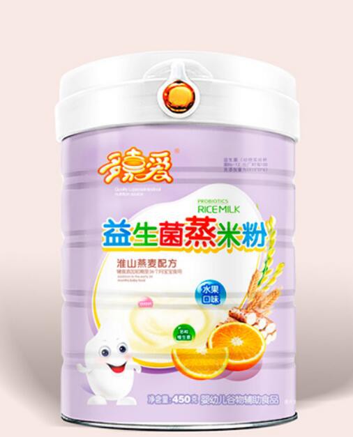 多嘉爱益生菌蒸米粉四大配方，多种营养，好吃又美味