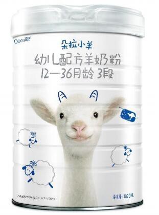 朵拉小羊奶粉纯净珍贵奶源  助力宝宝健康自由成长