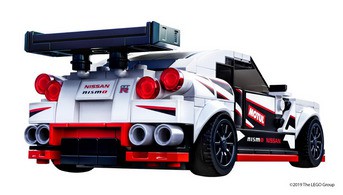 日产汽车与乐高集团联手在2020年推出GT-R NISMO拼装玩具模型