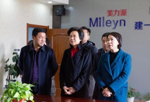 咸阳市市长卫华一行莅临美力源乳业集团参观调研