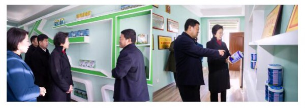 咸阳市市长卫华一行莅临美力源乳业集团参观调研