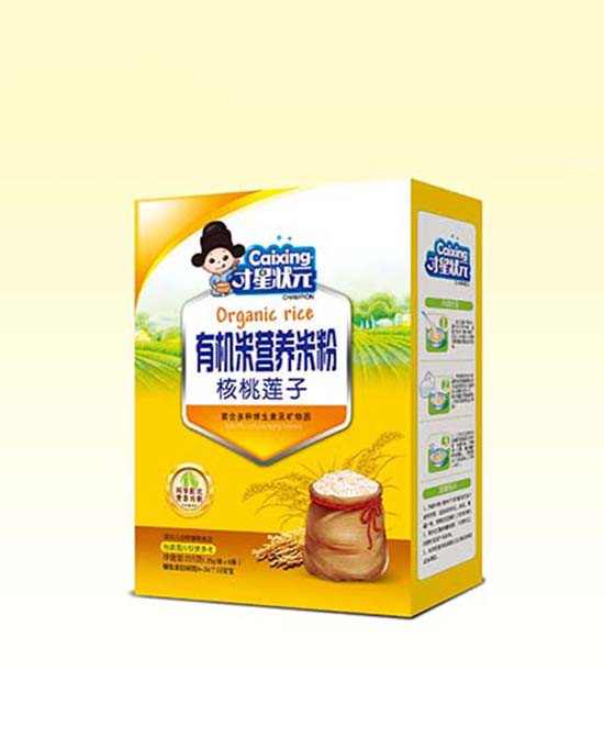 才星状元有机米乳营养均衡全面·粉质细腻 关爱宝宝辅食健康