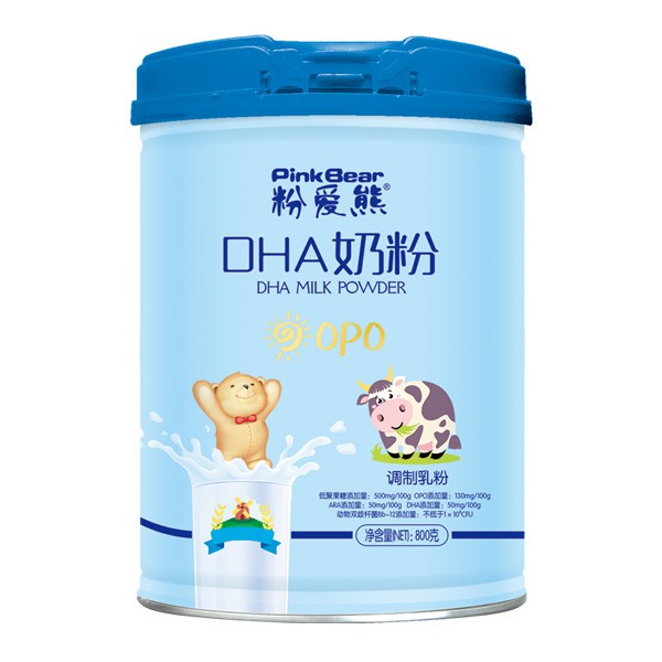 粉爱熊奶粉营养活性好，宝宝营养更全面