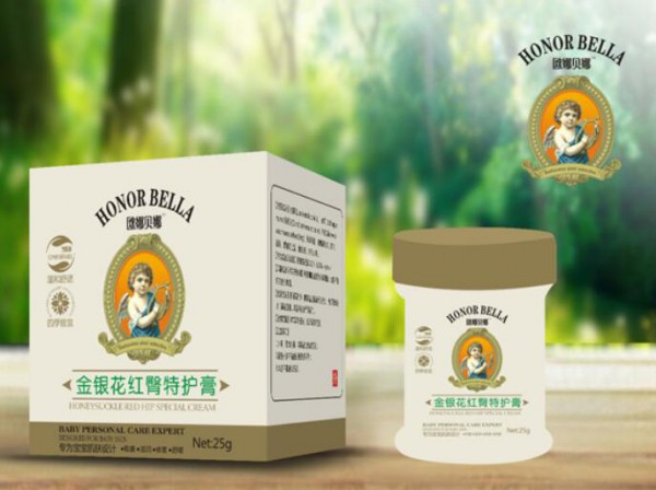 欧娜贝娜金银花红臀特护膏赶走红屁屁，让宝宝更舒适