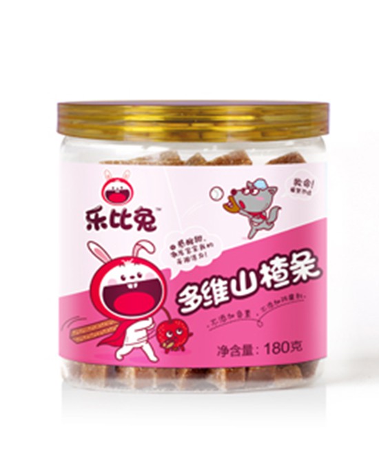 乐比兔多维山楂酸甜可口·开胃助消化 帮助宝宝增进食欲