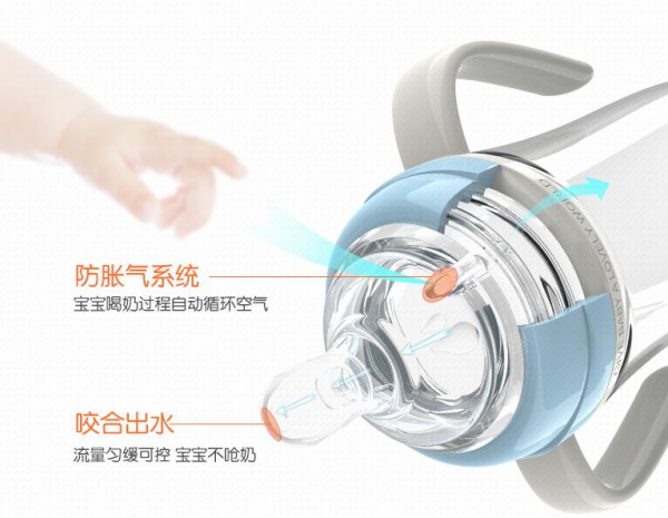 小土豆新生婴儿奶嘴 宽口径通用宝宝仿真乳头仿母乳实感奶嘴