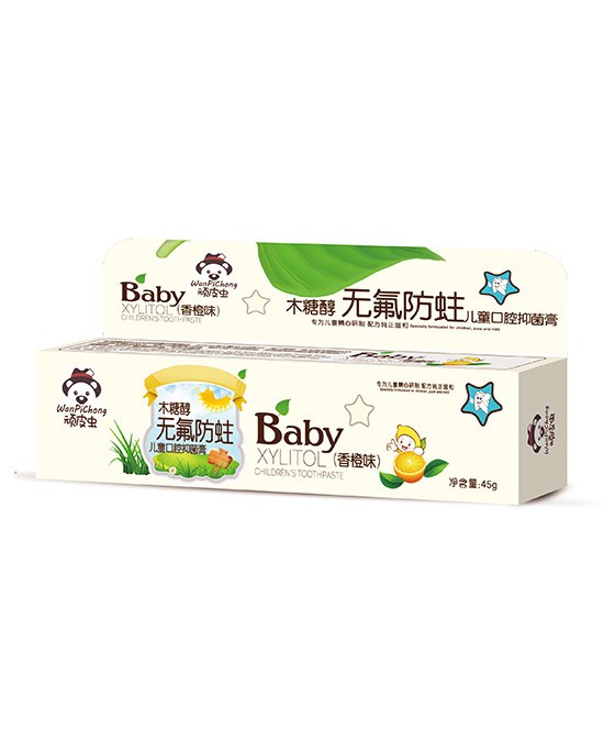 顽皮虫儿童牙膏呵护宝宝的口腔健康