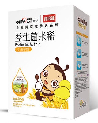 雅倍健益生菌米稀米粉 呵护宝宝肠道健康  给宝宝吃饭好胃口