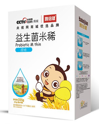 雅倍健益生菌米稀米粉 呵护宝宝肠道健康  给宝宝吃饭好胃口