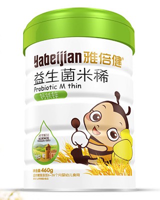 雅倍健益生菌米稀米粉 呵护宝宝肠道健康  给宝宝吃饭好胃口