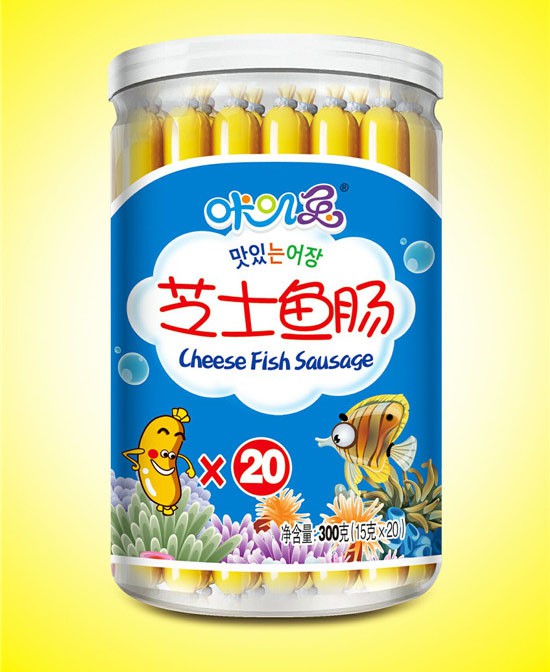 宝宝不爱吃鱼肉怎么办？咔叽兔芝士鱼肠补钙又补脑 宝宝少不了