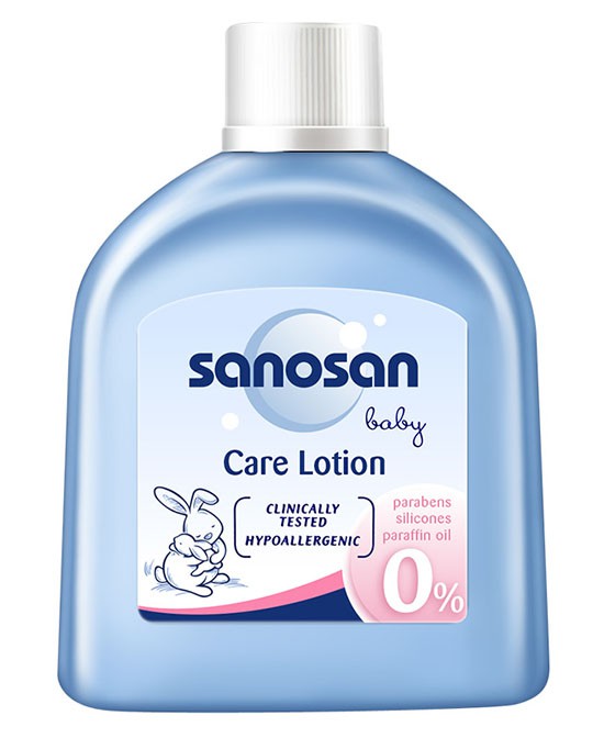德国哈罗闪sanosan婴儿润肤乳 打造宝宝专属的温和配方