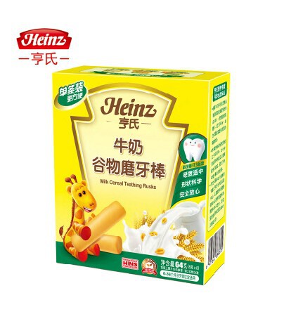 磨牙棒如何正确食用 亨氏谷物磨牙棒宝宝萌芽好伴侣