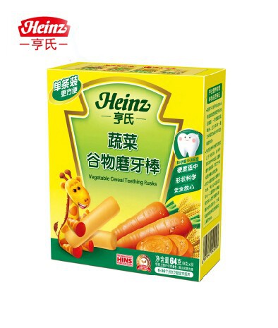 磨牙棒如何正确食用 亨氏谷物磨牙棒宝宝萌芽好伴侣