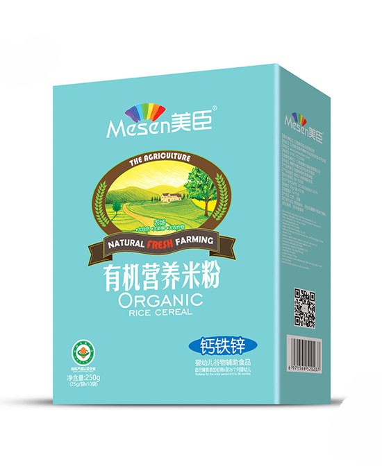 宝宝第一口辅食添加什么好 美臣有机营养米粉系列 宝宝吸收好更健康